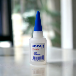 Dopar Flexibel Glue S Süper Esnek Şeffaf Hızlı Yapıştırıcı 20 Gr