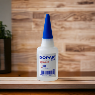 Dopar Flexibel Glue S Süper Esnek Şeffaf Hızlı Yapıştırıcı 20 Gr