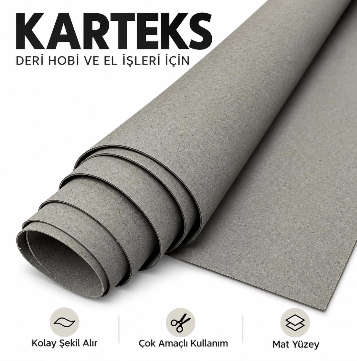 Karteks, Çanta Kemer Destek Dolgu Malzemesi 50x150cm, 1mm