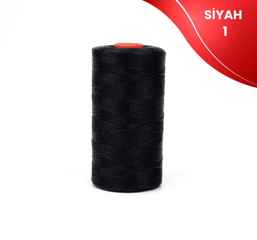 Sim Mumlu ip 1 Mm-500 Mt Poliestre Mumlu Iplik Takı Deri Hobi Saraç Ipliği Çanta Ipi