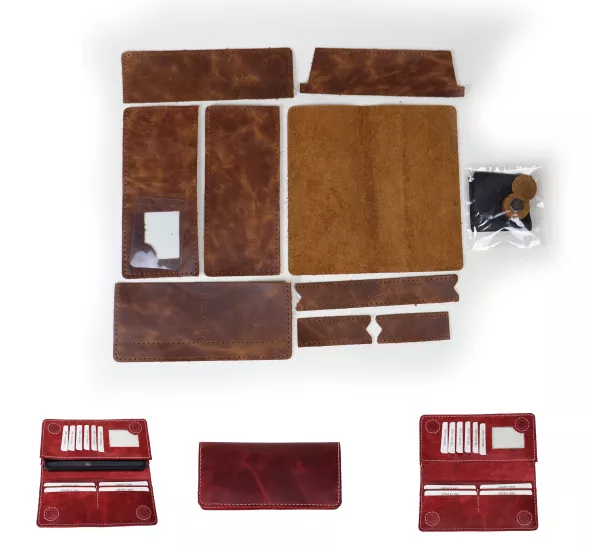 Gizli Mıknatıslı, Kapaklı Büyük Cüzdan, 