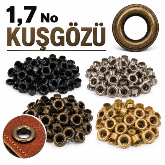 Kuşgözü 1,7 no 230 Adet (Alt Pul Dahil Değildir)