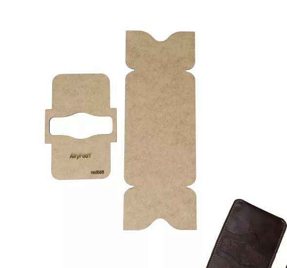 Bölmeli Kartlık Şablonu, 2 Parça Kalıp, İb53