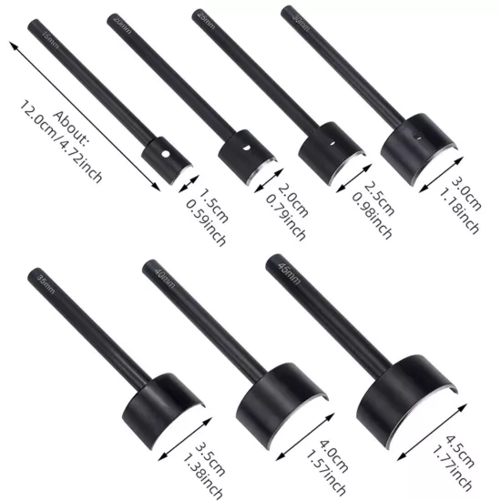 Yarım Daire Uç Ovalleme Bıçağı, Deri Hobi Kemer Vs. Kesme Deri El Aleti, 1 Adet