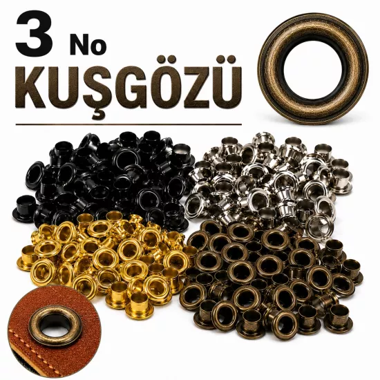 Kuşgözü 3 no 150 Adet (Alt Pul Dahil Değildir)