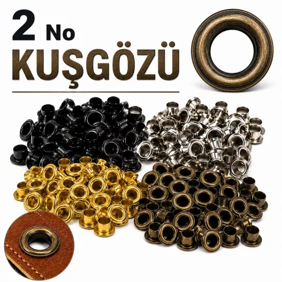 Kuşgözü 1,7 no 230 Adet (Alt Pul Dahil Değildir)
