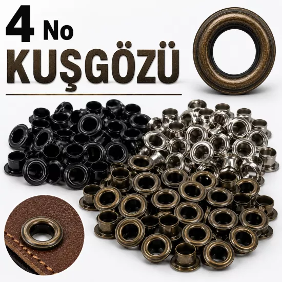 Kuşgözü 4 no 90 Adet (Alt Pul Dahil Değildir)