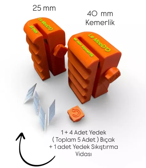 Le MooD’O Leather Strip Cutter  ( Deri Şerit Kesici )