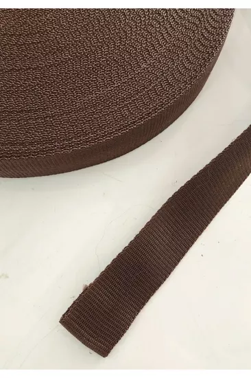 Şerit Kolon 2.5 cm 5 Mt. ( Kahve ) Deri Hobi