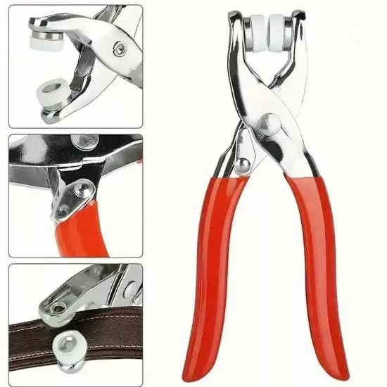 Paslanmaz Çelik Çıtçıt ve Pense Seti Metal Çıt Çıt Makinesi