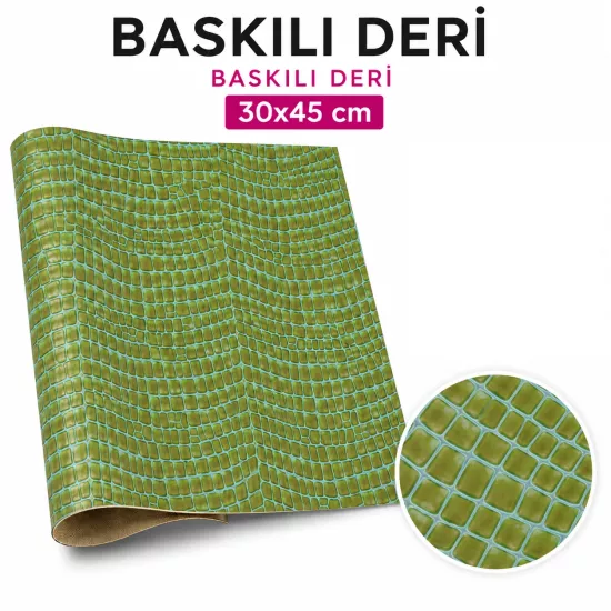  Baskılı Parça Deri 30 x 45 cm Deri Hobi İçin Crazy Deri Hakiki Deri Parçası