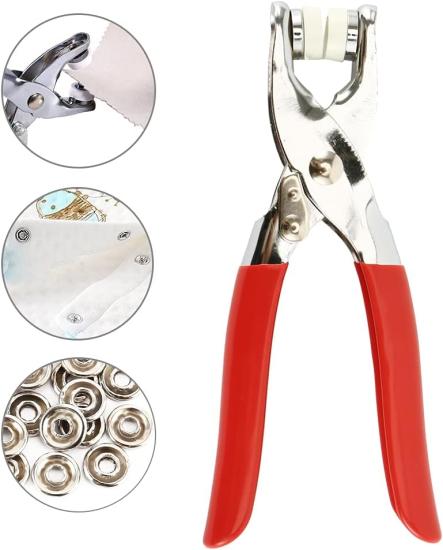 Paslanmaz Çelik Çıtçıt ve Pense Seti Metal Çıt Çıt Makinesi
