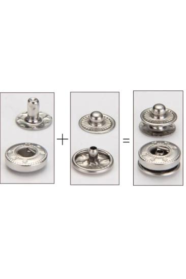 12,5mm Çıtçıt 54 Çıtçıt 100 Takım 