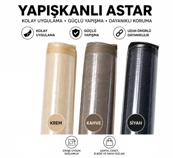 Yapışkanlı Tela Astar