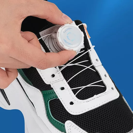 Makaralı Ayakkabı Bağcığı Kolay Kilit Sistemi Akıllı Kilitli Bağcık 