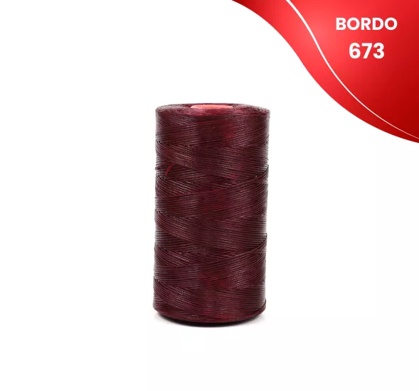 Sim Mumlu ip 0,6 Mm-500 Mt Poliestre Mumlu Iplik Takı Deri Hobi Saraç Ipliği Çanta Ipi