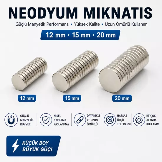 Çanta İçin Mıknatıs, Neodyum Mıknatıs