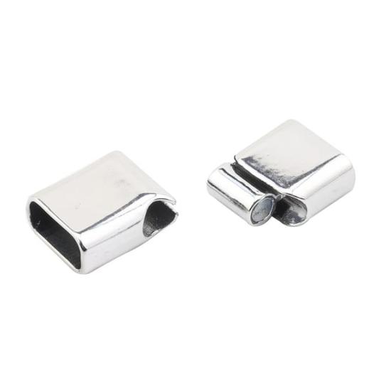 Geçmeli Mıknatıslı Bileklik Kapama Kilidi Nikel