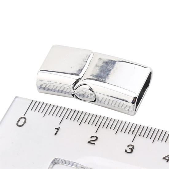 Geçmeli Mıknatıslı Bileklik Kapama Kilidi Nikel