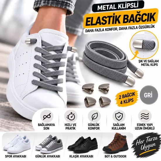 Takbırak Lastikli Ayakkabı Bağcığı, Akıllı Bağcık
