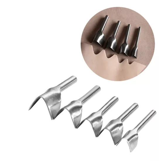 V Model Deri Kesme Aletleri Paslanmaz Çelik