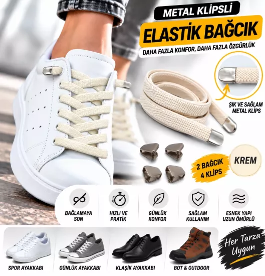 Takbırak Lastikli Ayakkabı Bağcığı, Akıllı Bağcık,