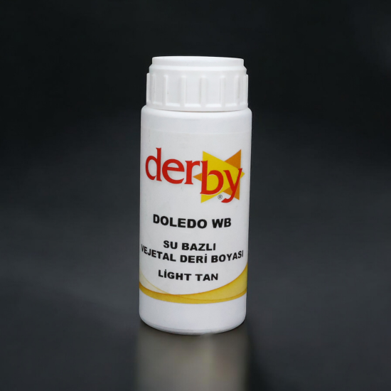 Doledo Vejetal Deri Boyası 100 ml Vaketa Deri Hobi Eskitme Boya, Su Bazlı
