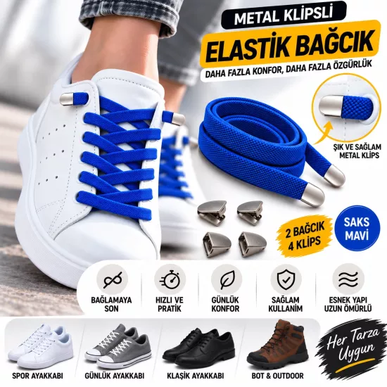 Takbırak Lastikli Ayakkabı Bağcığı, Akıllı Bağcık,