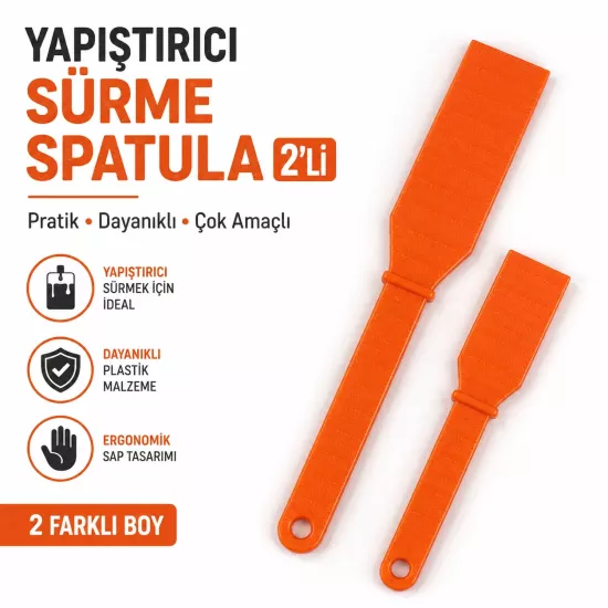 Yapıştırıcı sürme  spatulası deri hobi