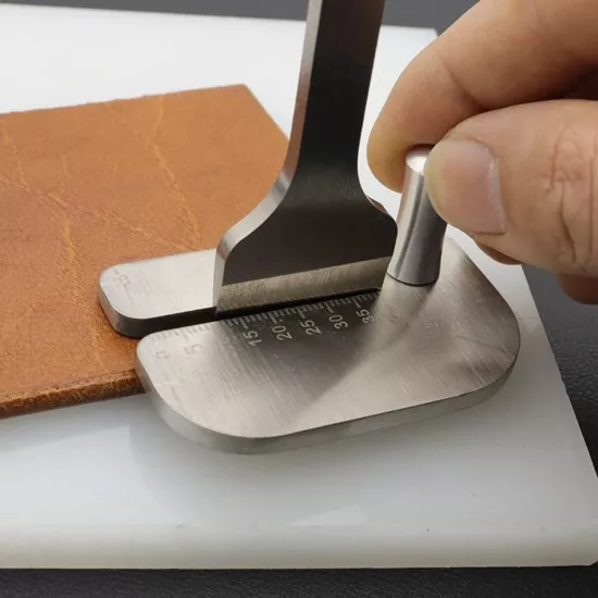 Zımba Sökme Paleti & Köşe Ovalleme Cetveli, Deri Hobi El Aleti