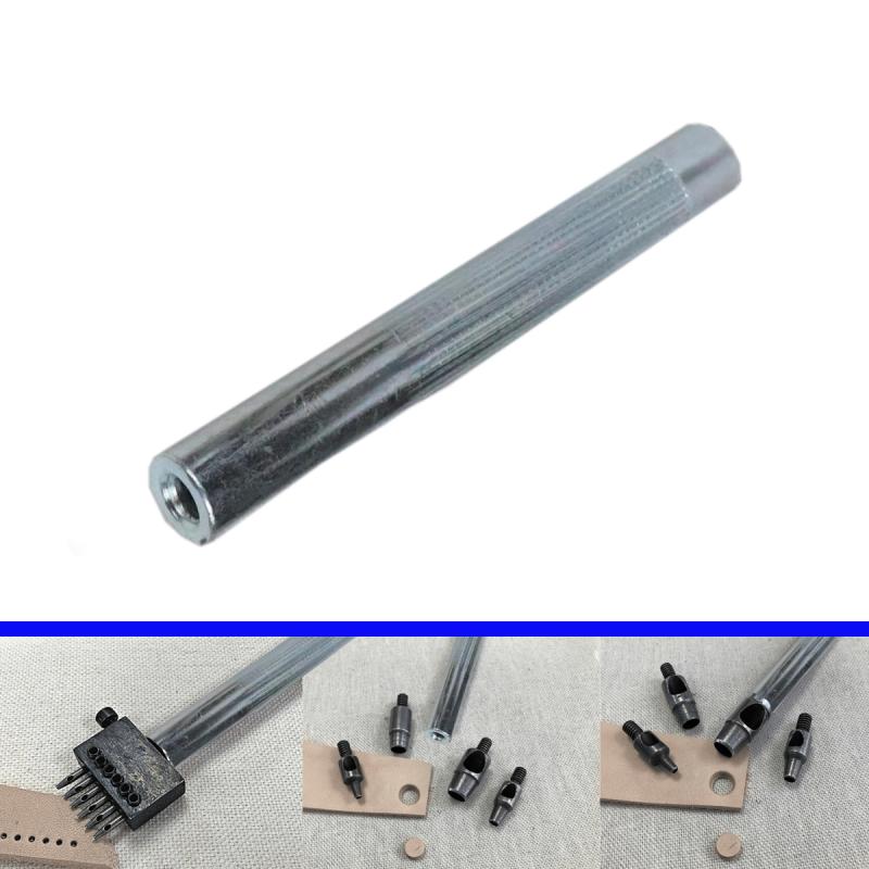 Vidalı Metal Çubuk,  Zımba Elde Vurma ve Padova Uçları için Deri Hobi El Aleti 